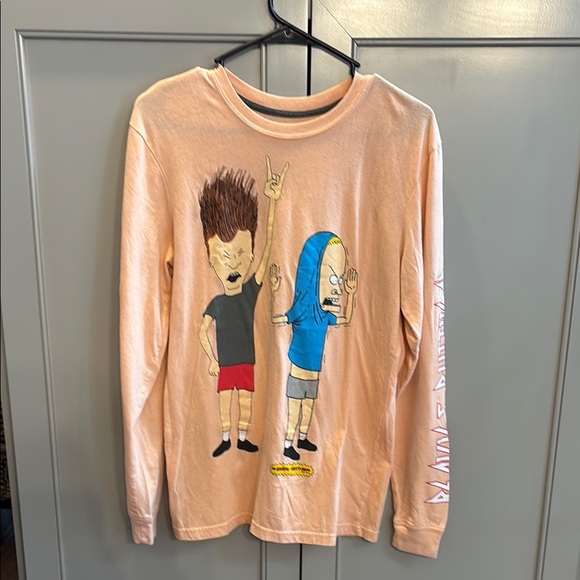 Beavis and Butthead long sleeve sm - Picture 1 of 4